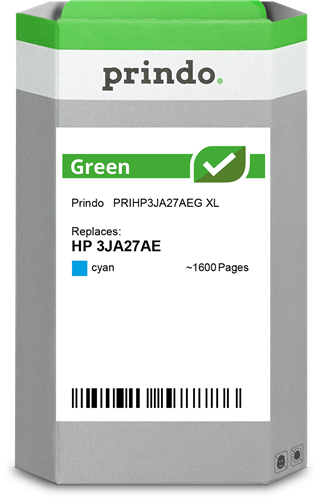 Prindo Green XL Cyan Cartucho de tinta