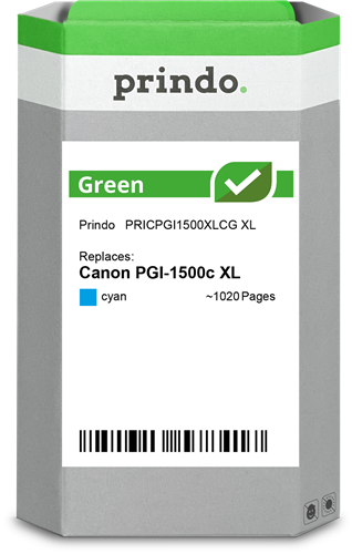 Prindo Green XL Cyan Cartucho de tinta