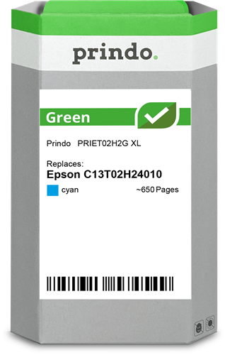 Prindo Green XL cyan inktpatroon