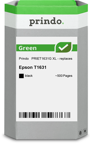 Prindo Green XL Černá Inkoustovou kazetu