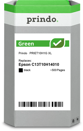 Prindo Green XL Černá Inkoustovou kazetu
