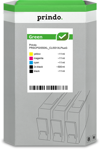 Prindo Green XL Černá / tyrkysová / purpurová / žlutý