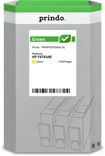 Prindo Green XL Jaune Cartouche d'encre