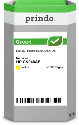 Prindo Green XL žlutý Inkoustovou kazetu