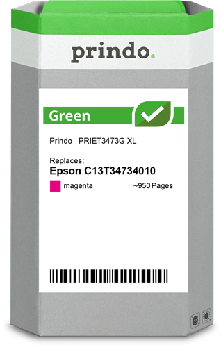 Prindo Green XL Magenta Cartucho de tinta