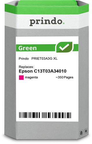 Prindo Green XL magenta inktpatroon