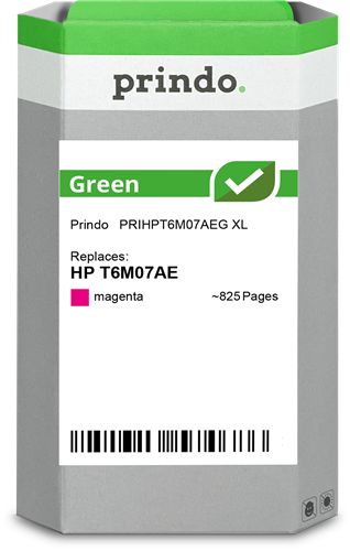 Prindo Green XL magenta inktpatroon