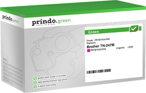 Prindo Green XL Magenta Toner