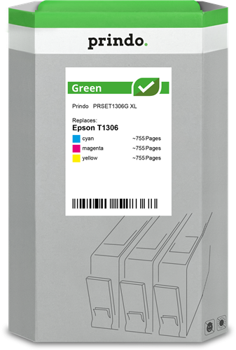 Prindo Green XL Multipack cian / magenta / amarillo