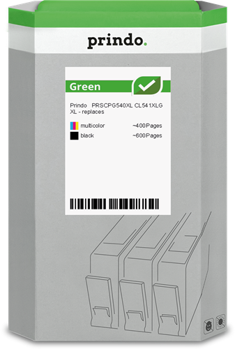 Prindo Green XL Multipack negro / varios colores