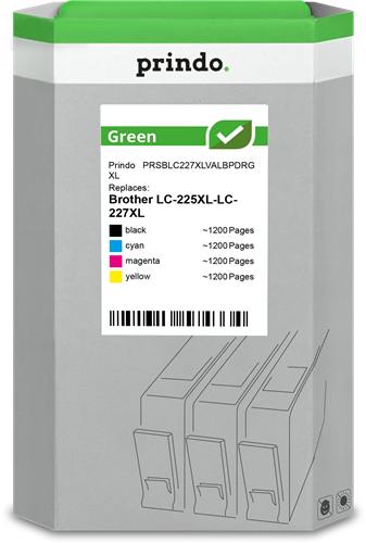Prindo Green XL Multipack nero / ciano / magenta / giallo