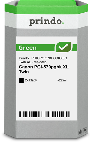 Prindo Green XL Multipack Schwarz