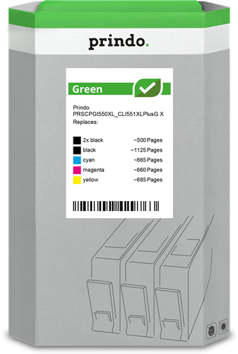 Prindo PRSCPGI550XL_CLI551XLPlusG