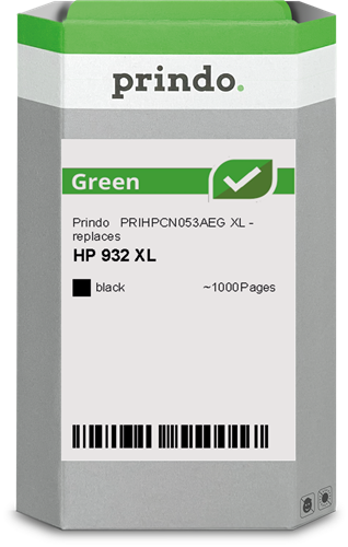 Prindo Green XL nero Cartuccia d'inchiostro
