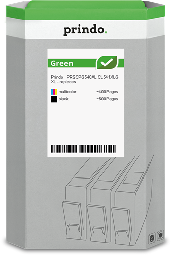 Prindo Green XL Pack Preto / várias cores