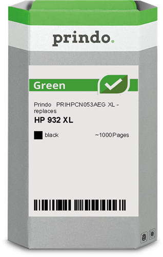 Prindo Green XL Preto Cartucho de tinta