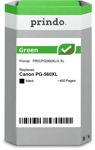 Prindo Green XL Preto Cartucho de tinta