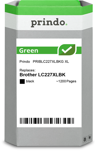 Prindo Green XL Preto Cartucho de tinta