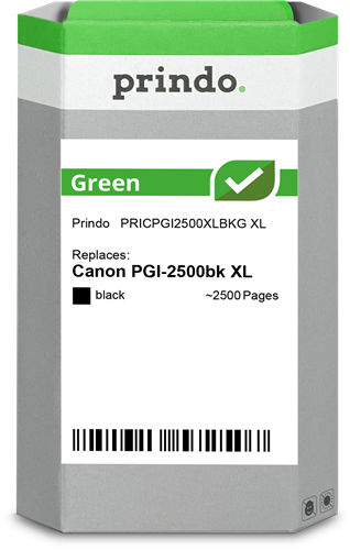 Prindo Green XL Preto Cartucho de tinta