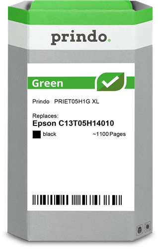 Prindo Green XL Preto Cartucho de tinta