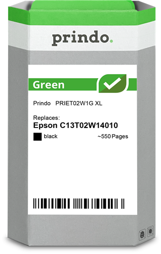 Prindo Green XL Preto Cartucho de tinta