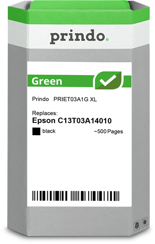 Prindo Green XL Preto Cartucho de tinta