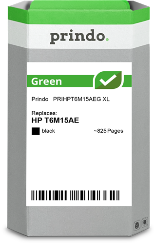 Prindo Green XL Preto Cartucho de tinta