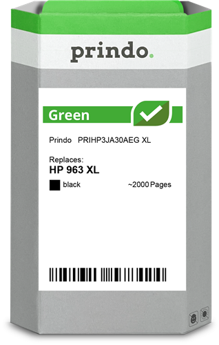Prindo Green XL Preto Cartucho de tinta