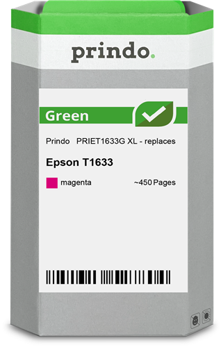 Prindo Green XL purpurová Inkoustovou kazetu