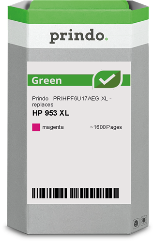 Prindo Green XL purpurová Inkoustovou kazetu