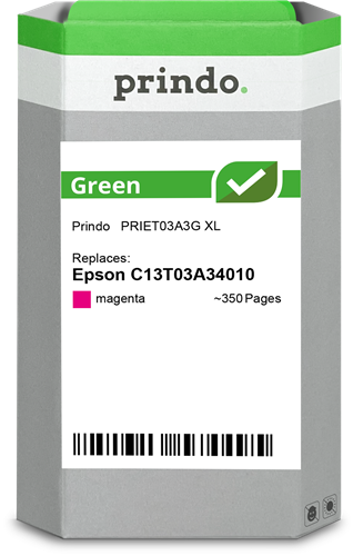 Prindo Green XL purpurová Inkoustovou kazetu