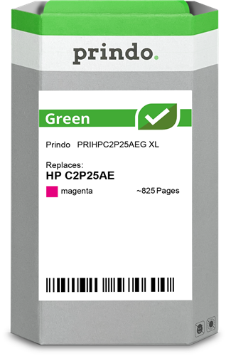 Prindo Green XL purpurová Inkoustovou kazetu