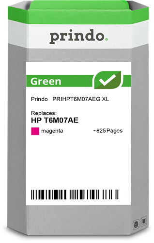 Prindo Green XL purpurová Inkoustovou kazetu