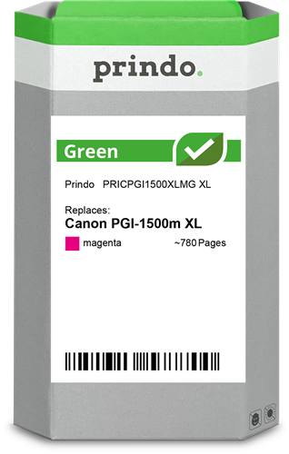 Prindo Green XL purpurová Inkoustovou kazetu