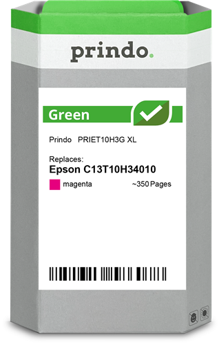Prindo Green XL purpurová Inkoustovou kazetu