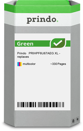 Prindo Green XL várias cores Cartucho de tinta