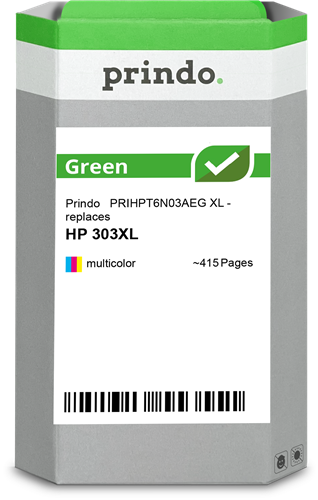 Prindo Green XL várias cores Cartucho de tinta