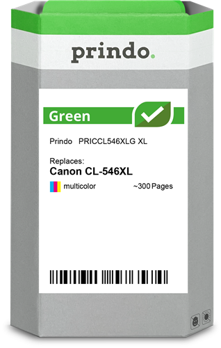 Prindo Green XL várias cores Cartucho de tinta