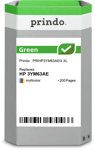 Prindo Green XL várias cores Cartucho de tinta