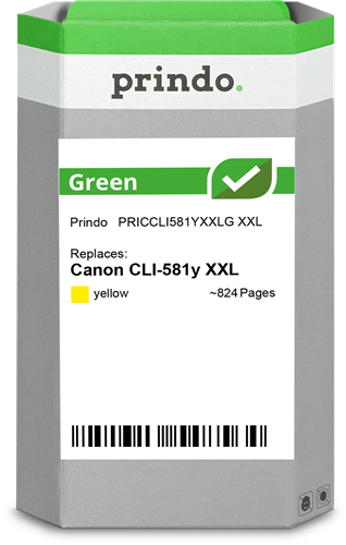 Prindo Green XXL Amarelo Cartucho de tinta