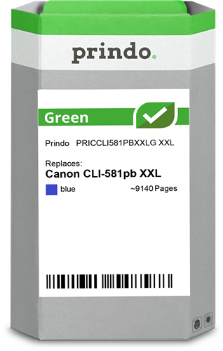 Prindo Green XXL Blue ink cartridge