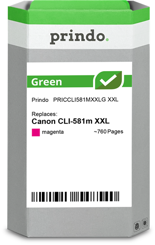 Prindo Green XXL magenta ink cartridge