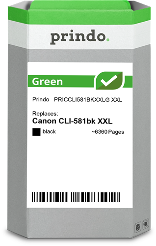 Prindo Green XXL Preto Cartucho de tinta