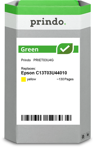 Prindo Green yellow ink cartridge