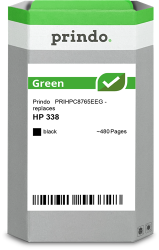 Prindo Green zwart inktpatroon