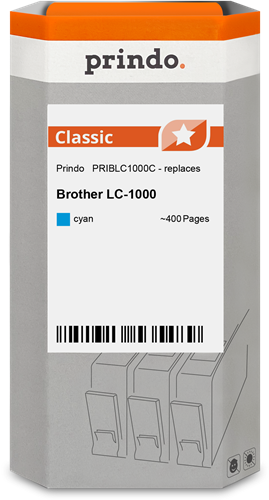 Prindo LC-1000 ciano Cartuccia d'inchiostro