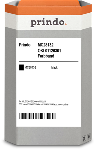 Prindo PRIO01126301_T Fita de tinta Preto