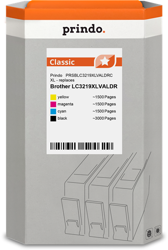 Prindo PRSBLC3219XLVALDRC Multipack Noir(e) / Cyan / Magenta / Jaune