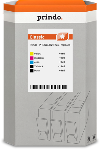 Prindo PIXMA MX860 PRSCCLI521Plus