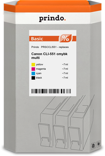Prindo PIXMA MG5650 PRSCCLI551